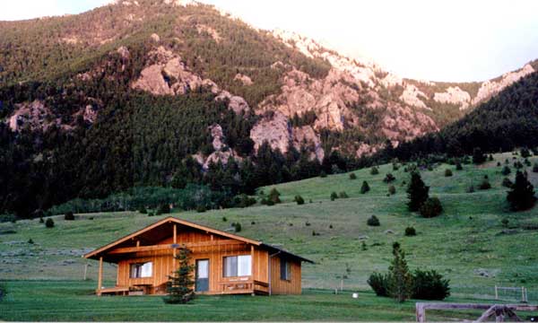 This is the Cedar Creek cabin